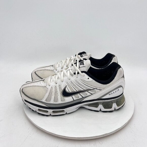 Nike Air Max Tailwind Men Size 8.5 344758-102 White Grey Black Training Shoes - Picture 1 of 11